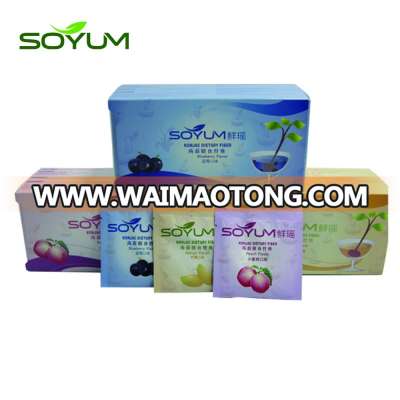 Konjac dietary fiber/nutrition supplement glucomannan powder