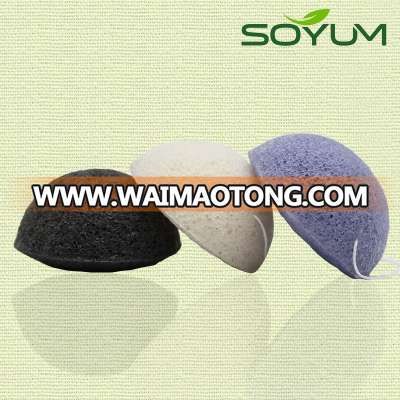 Wholesale 100% natural different konjac sponge